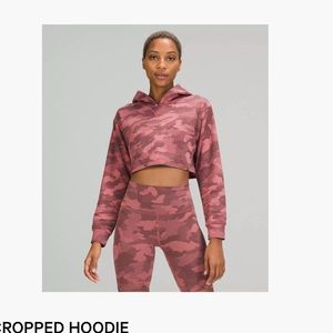 Lululemon cropped hoodie